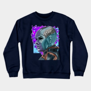 The cranky cyborg Crewneck Sweatshirt